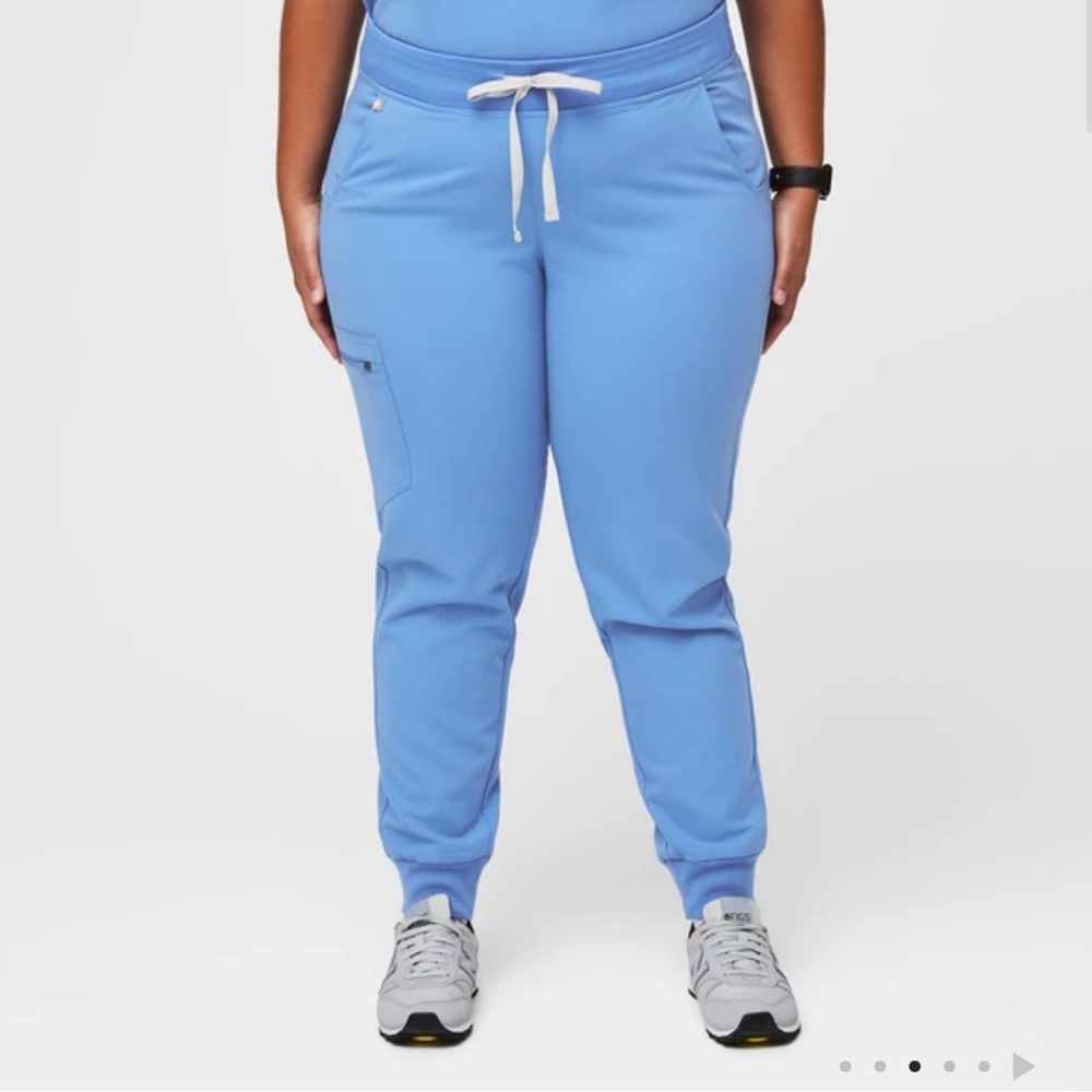 Figs Zamora Jogger Scrub Pants Ceil Blue
